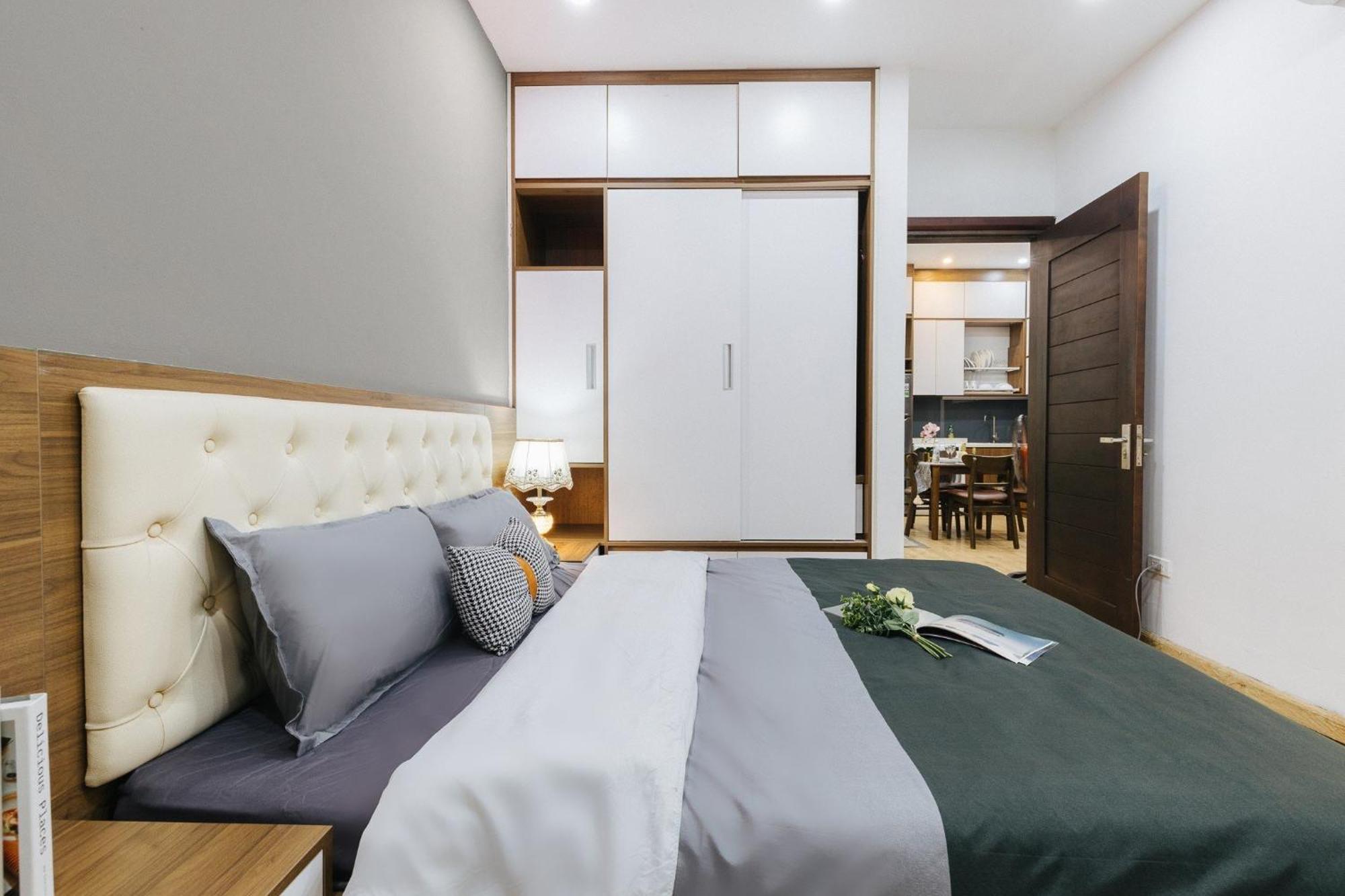 M Apartment Lakeside - Cara Rustic Hanoi Esterno foto