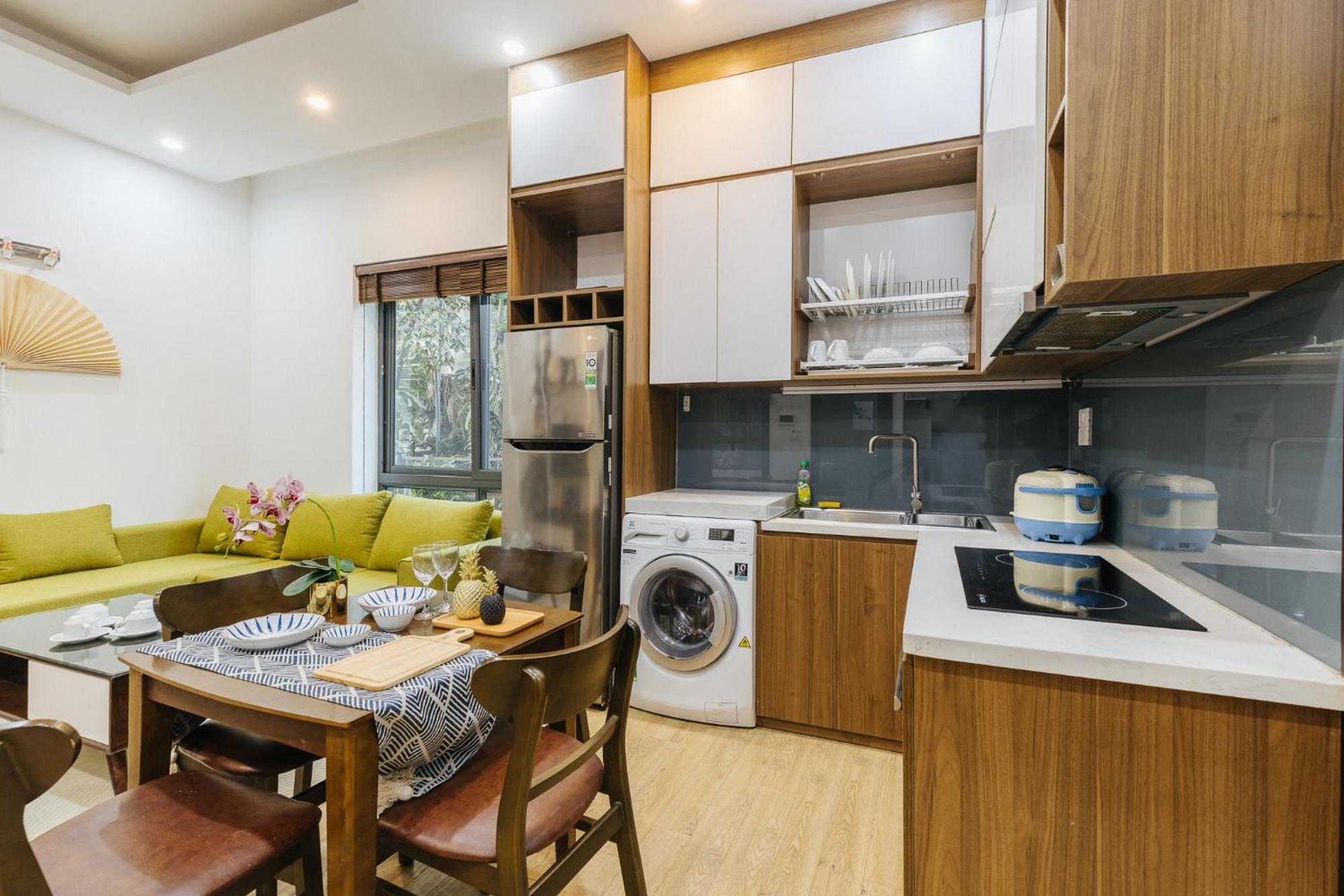 M Apartment Lakeside - Cara Rustic Hanoi Esterno foto