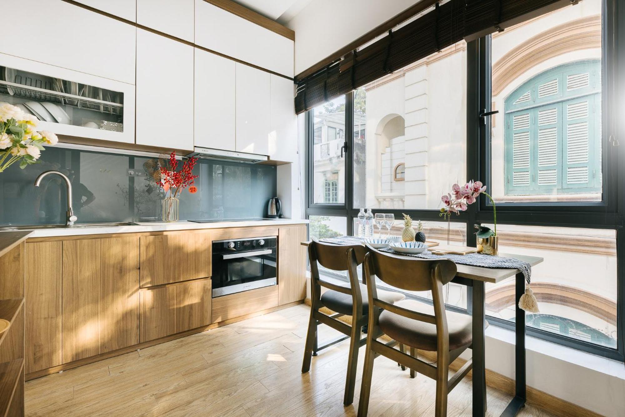 M Apartment Lakeside - Cara Rustic Hanoi Esterno foto