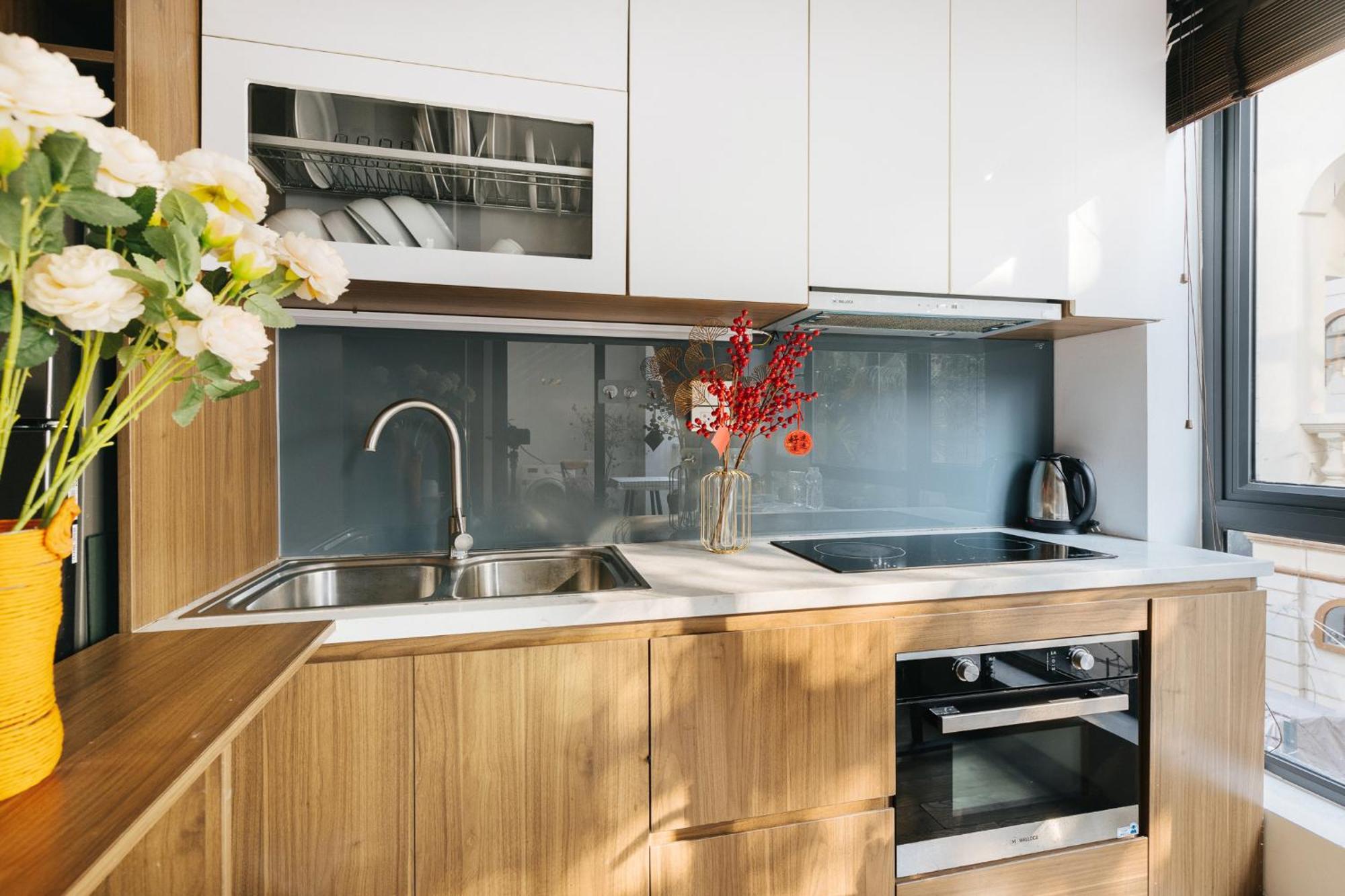 M Apartment Lakeside - Cara Rustic Hanoi Esterno foto