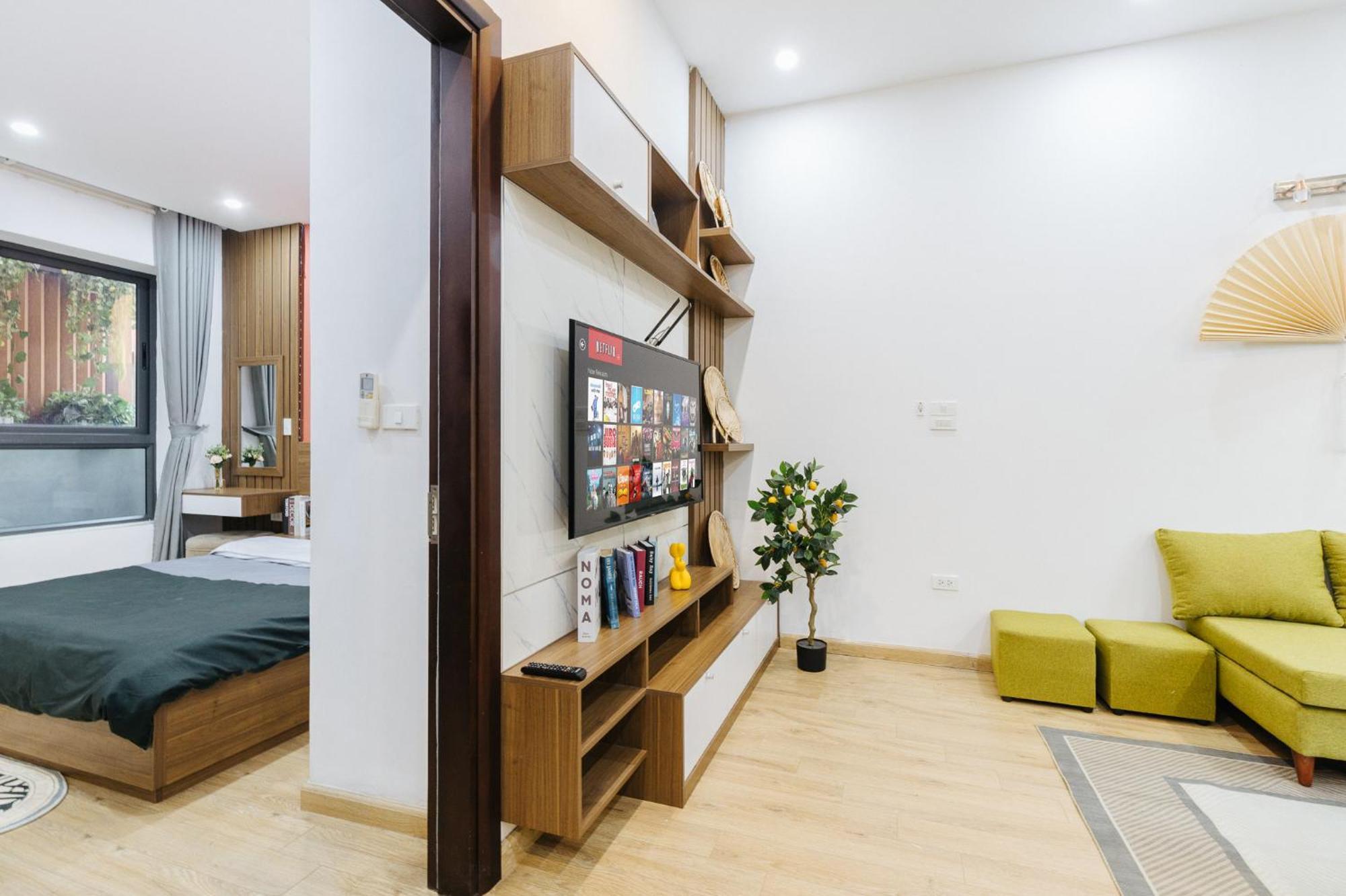 M Apartment Lakeside - Cara Rustic Hanoi Esterno foto
