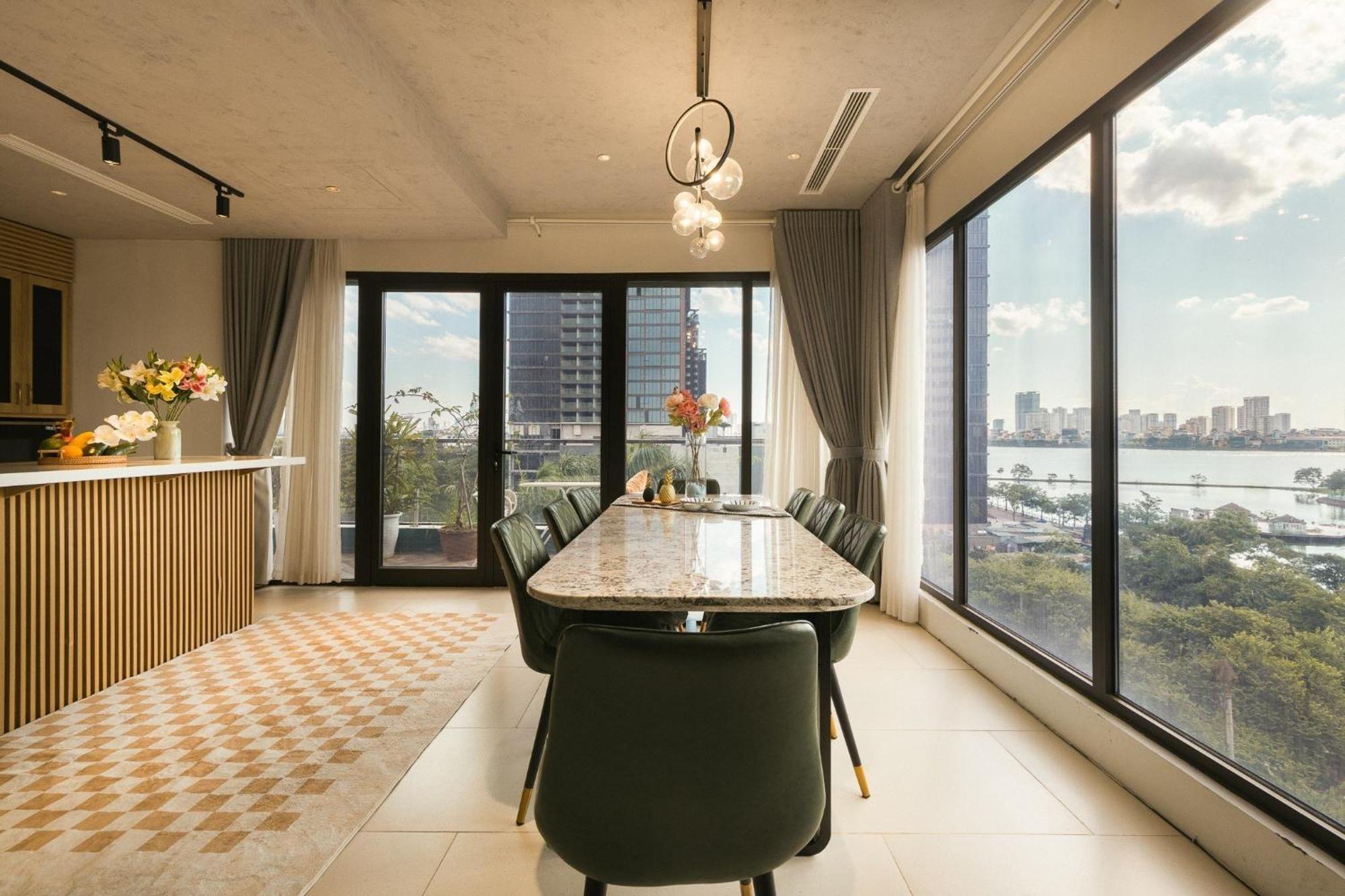 M Apartment Lakeside - Cara Rustic Hanoi Esterno foto